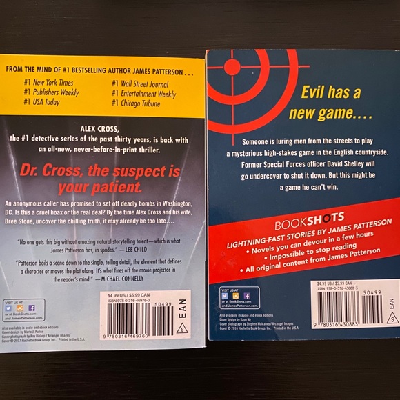 6 Mystery/Suspense Books, Like new! - Picture 4 of 4